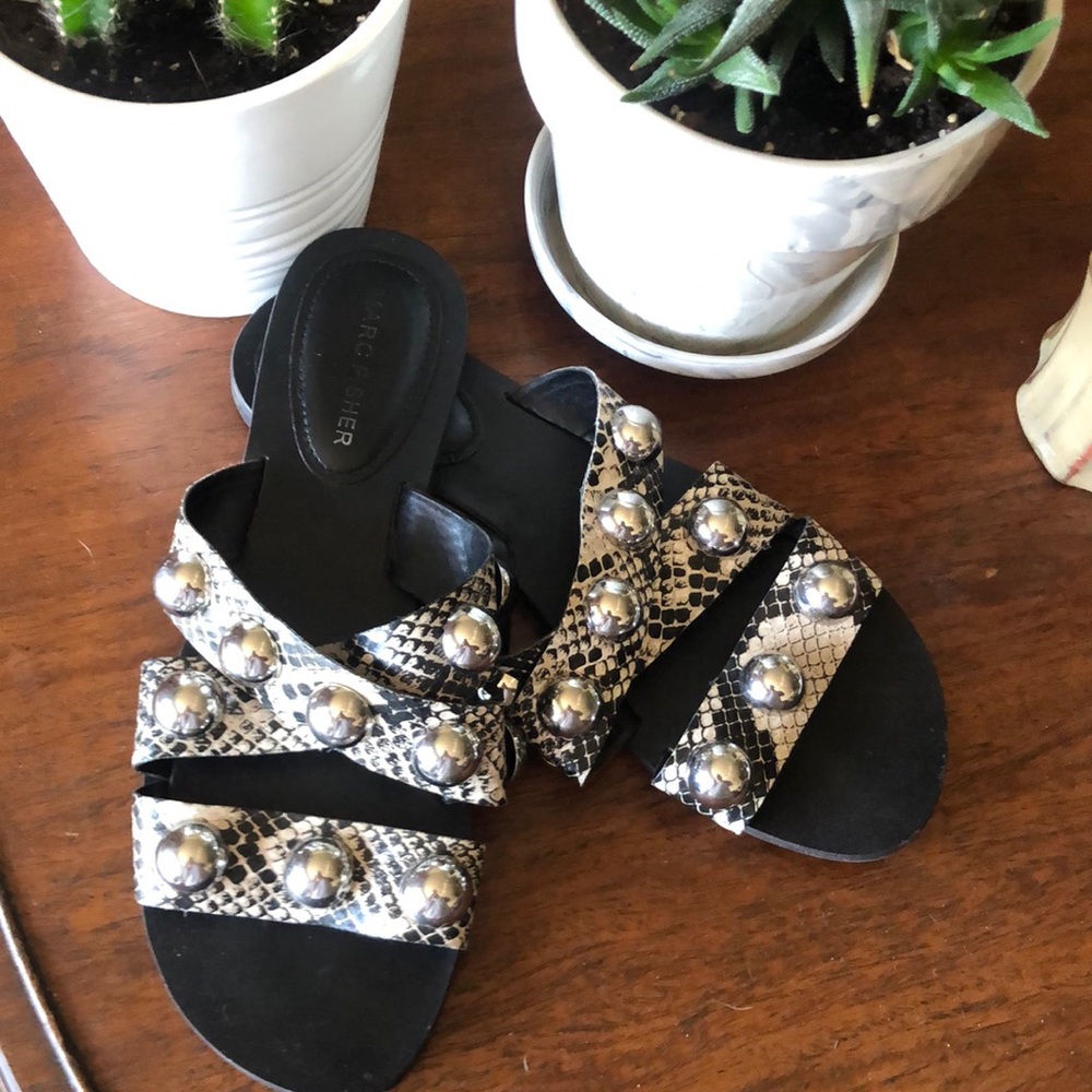 Marc Fisher Slide Sandals